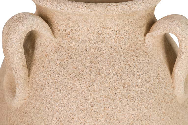 Ceramica Marron Flower 22x22x30 cm