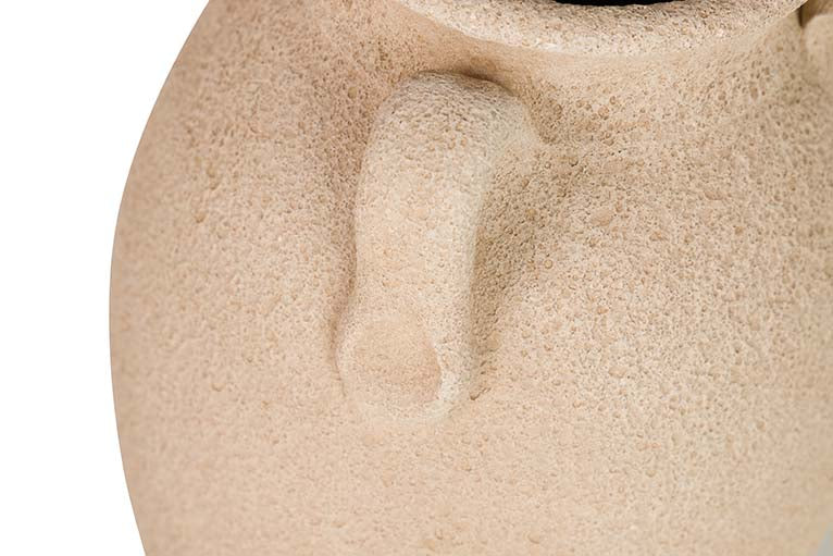 Ceramica Marron Flower 22x22x30 cm