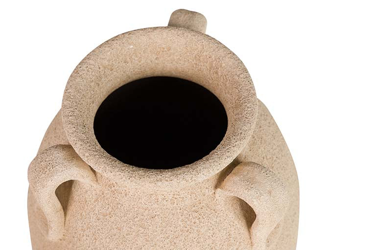 Ceramica Marron Flower 22x22x30 cm