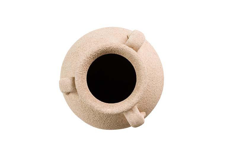 Ceramica Marron Flower 22x22x30 cm