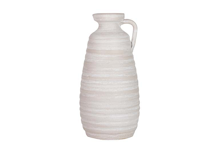 Cerâmica cinza Florer 18x18x40 cm