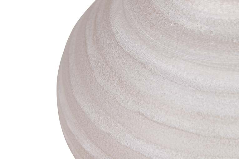 Vase en céramique gris 24x24x17 cm