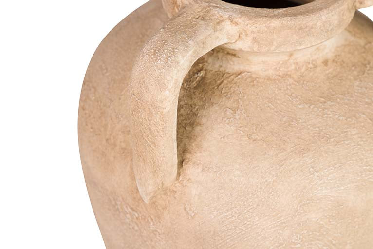 Ceramica Marron Flower 22x22x30 cm