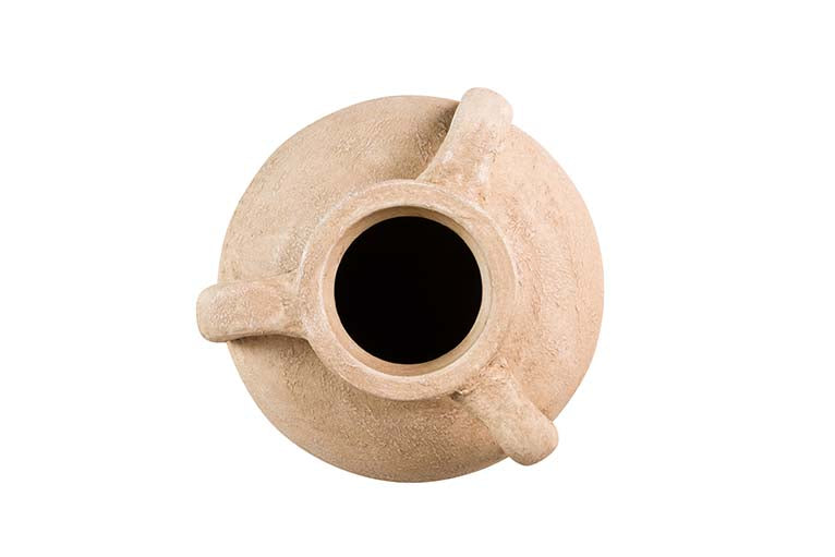 Ceramica Marron Flower 22x22x30 cm