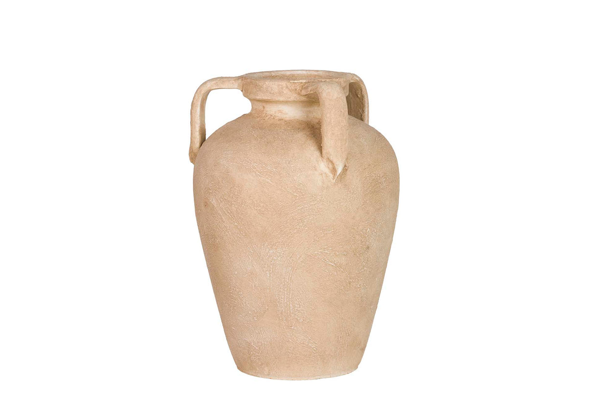 Ceramica Marron Flower 22x22x30 cm