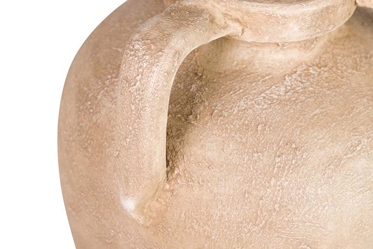 Ceramica Marron Flower 25x25x40 cm