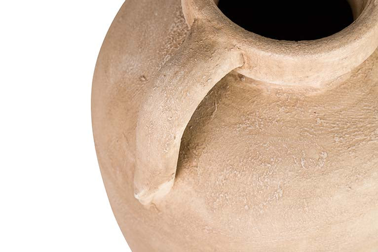 Vase en céramique brun 28x28x60 cm