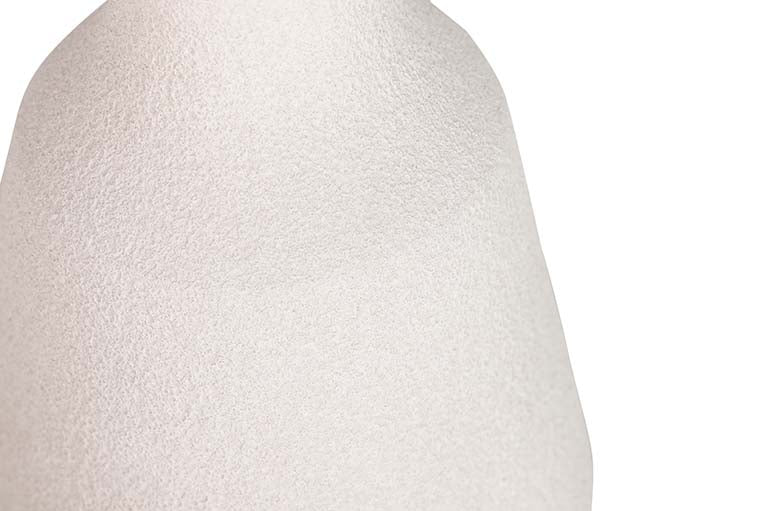 Floreale in ceramica grigia 21x21x30 cm