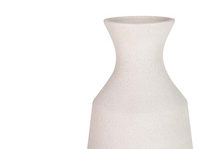 Floreale in ceramica grigia 25x25x60 cm