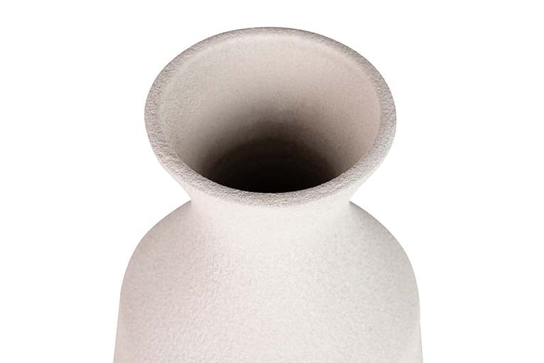 Floreale in ceramica grigia 25x25x60 cm