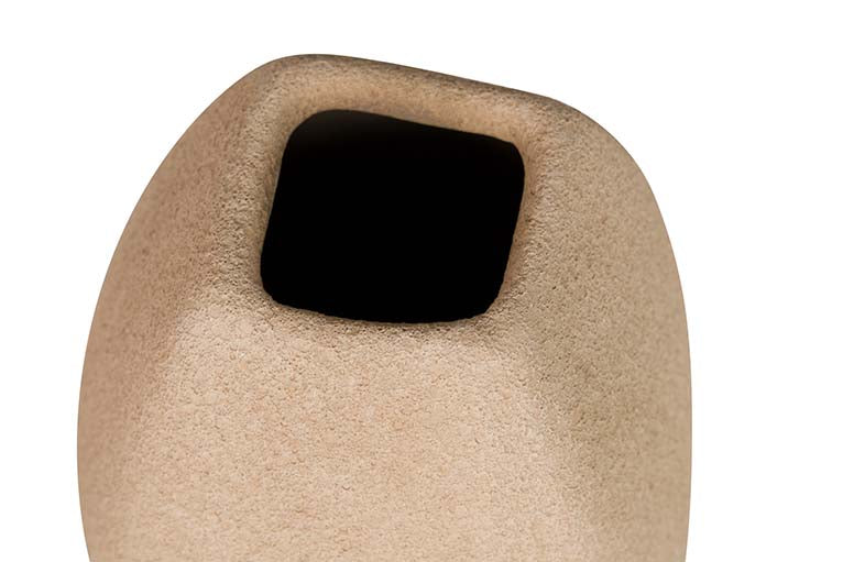 JARRON CERAMICA MARRON 16x16x30 CM