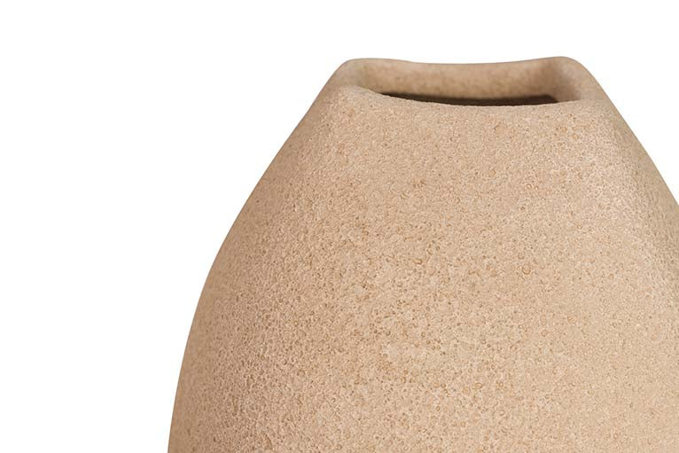 Ceramica Marron 18x18x40 cm vaso