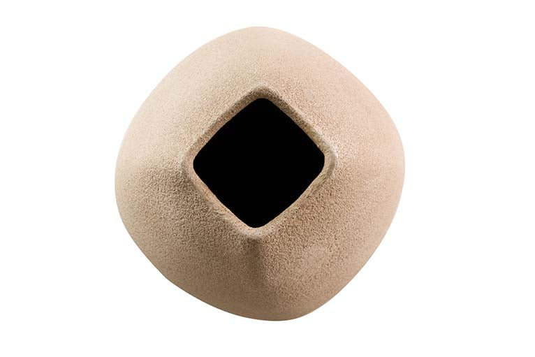 Ceramica Marron Flower 24x24x80 cm