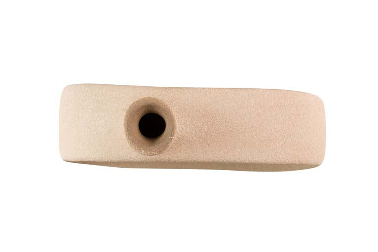 Vaso Ceramica Marron 34x11x34 cm