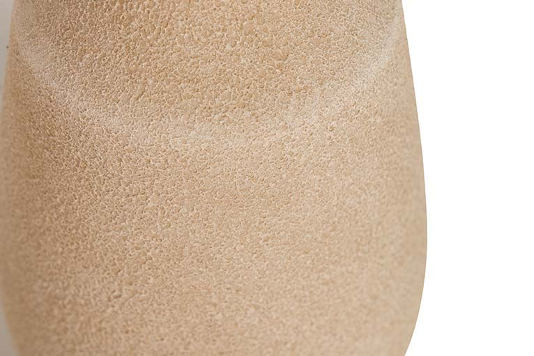 Brauner Keramik Florer 21x21x30 cm