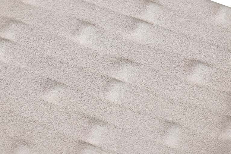 Centro de cerâmica bege 39x24x6 cm