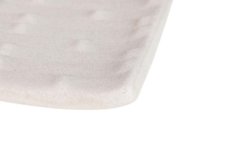 Centro de cerâmica bege 39x24x6 cm