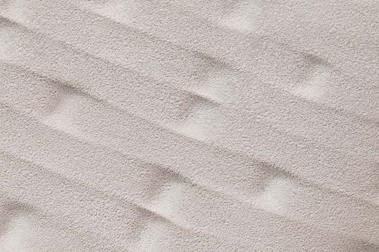 Centro de cerâmica bege 44x24x6 cm