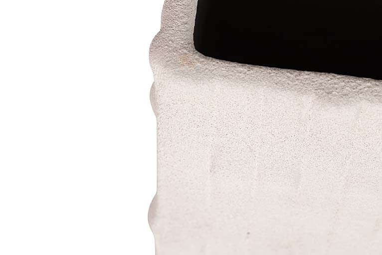 Floe beige in ceramica 14x14x41 cm