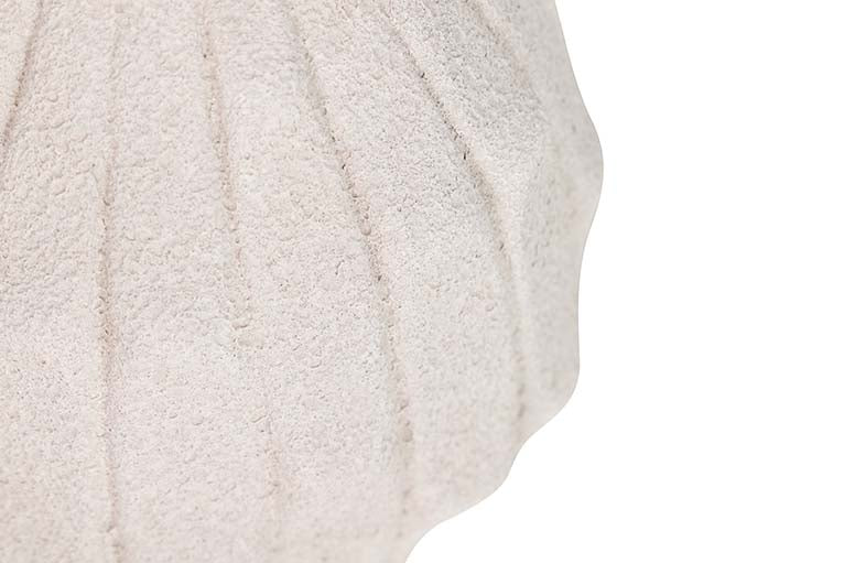 Floe beige in ceramica 17x17x22 cm