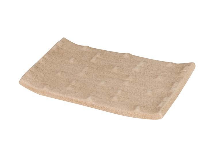 Ceramica ceramica marron 39x24x6 cm