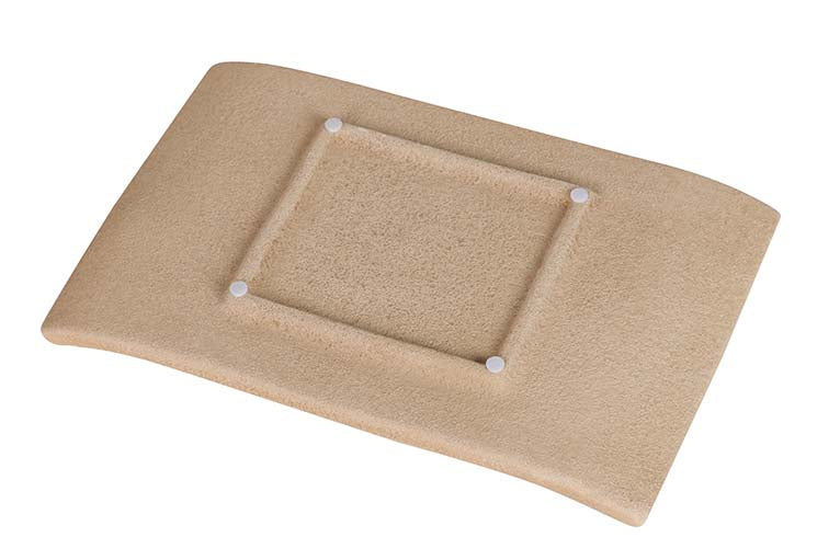 Ceramica ceramica marron 39x24x6 cm