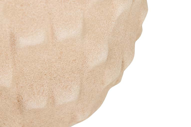 Pot en céramique brun 26x26x23 cm