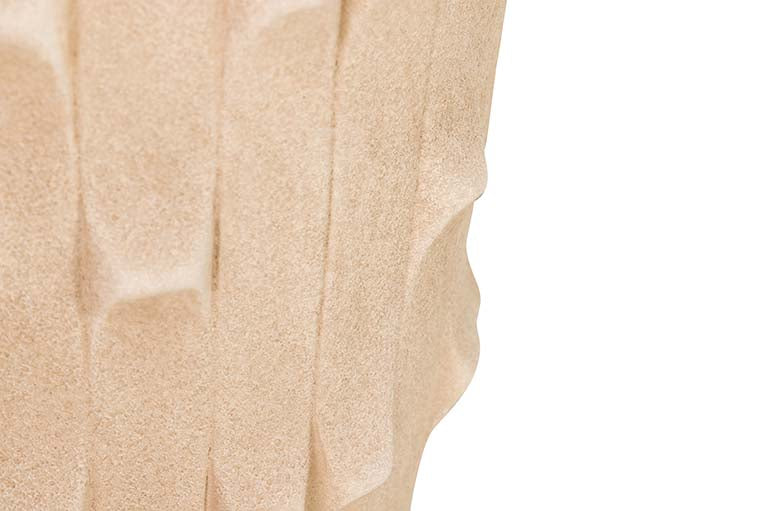 Vaso Ceramica Marron 30x30x50 cm