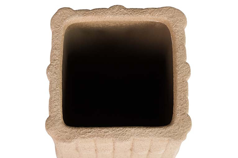 Ceramica Marron Flood 14x14x41 cm