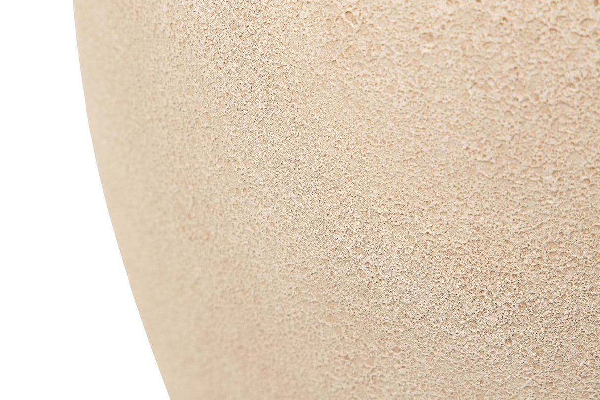 Céramica Marron Flower 25x25x40 cm