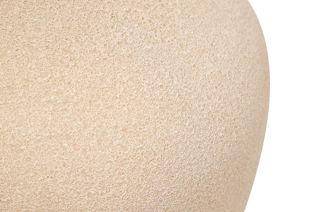 Céramica Marron Flower 25x25x40 cm