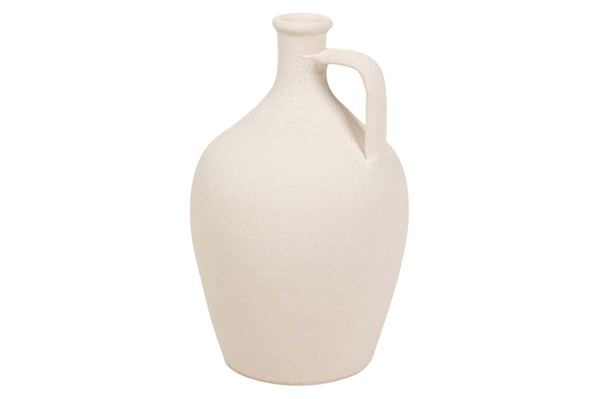 Floe céramique beige 25x25x40 cm