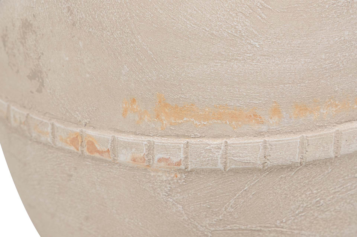 Floe céramique beige 27x27x50 cm