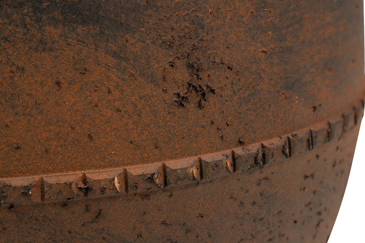 Ceramica Marron 40x40x50 cm Vase