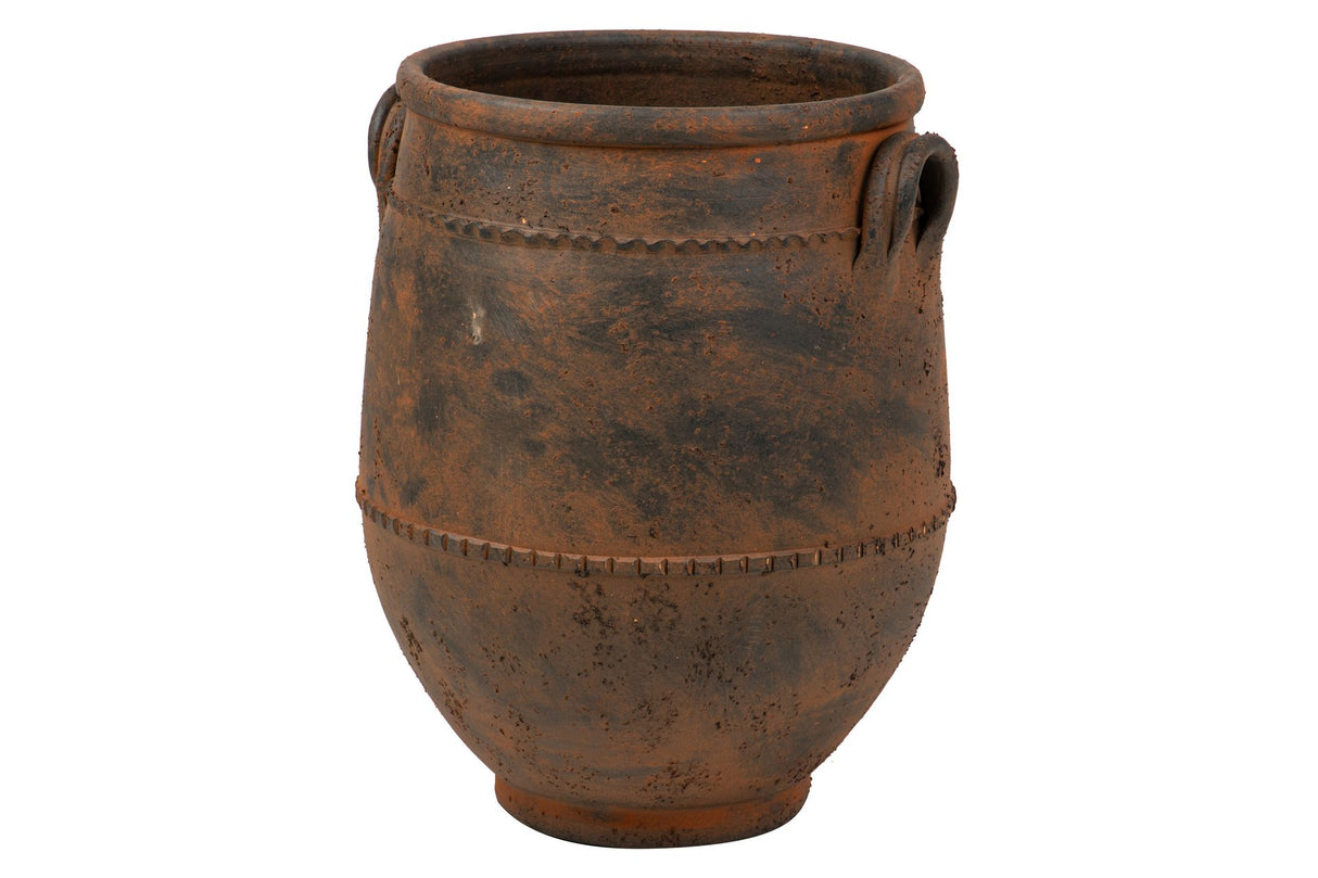 Ceramica Marron 40x40x50 cm Vase