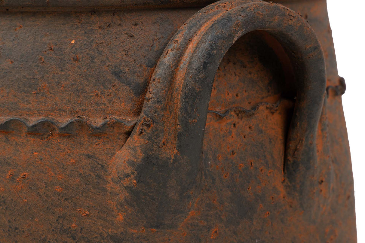 Ceramica Marron 35x35x43 cm Vase