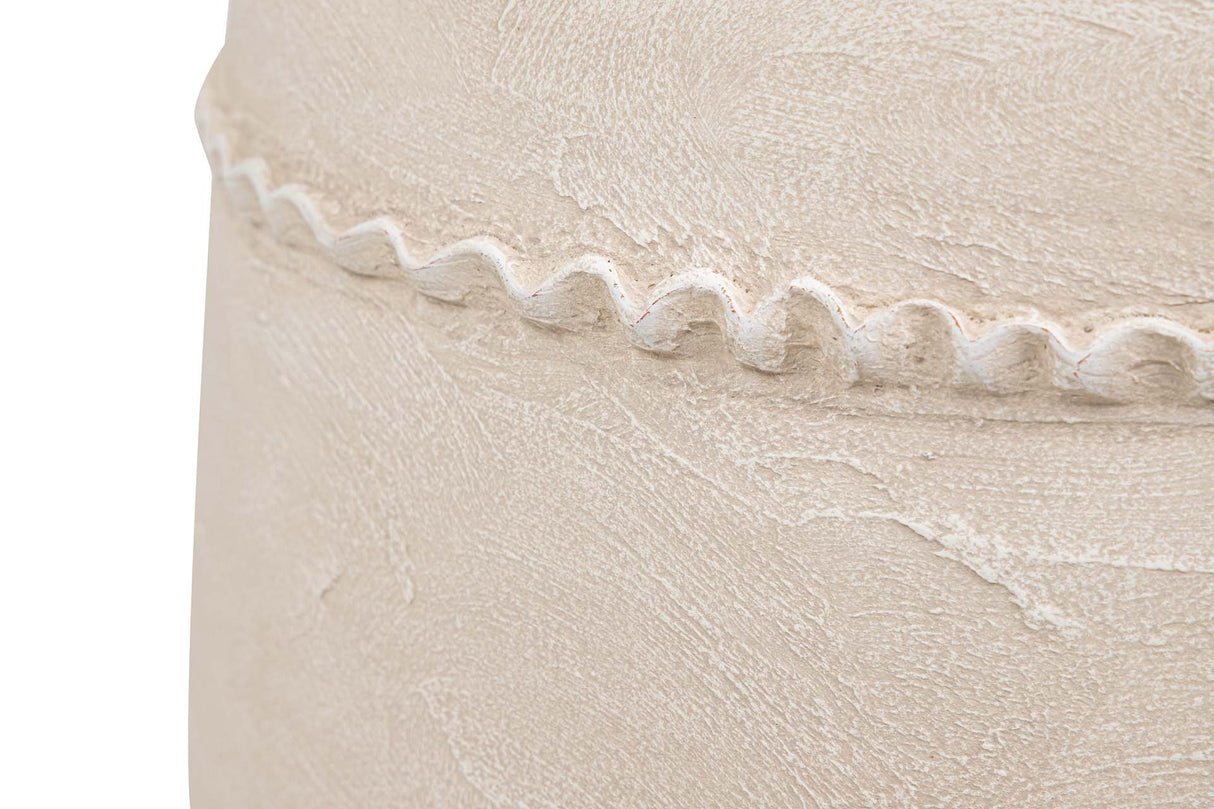 Floe céramique beige 40x40x50 cm
