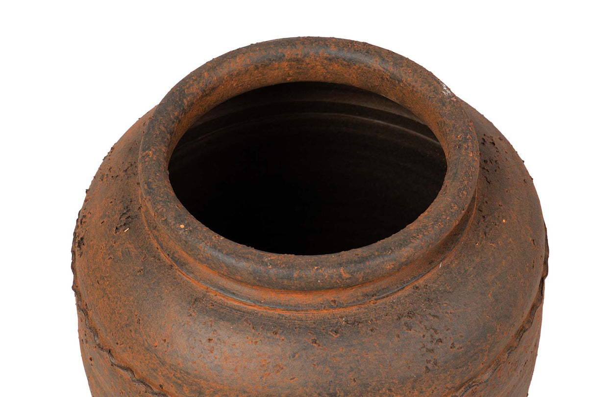 Ceramica Marron 30x30x60 cm Vase