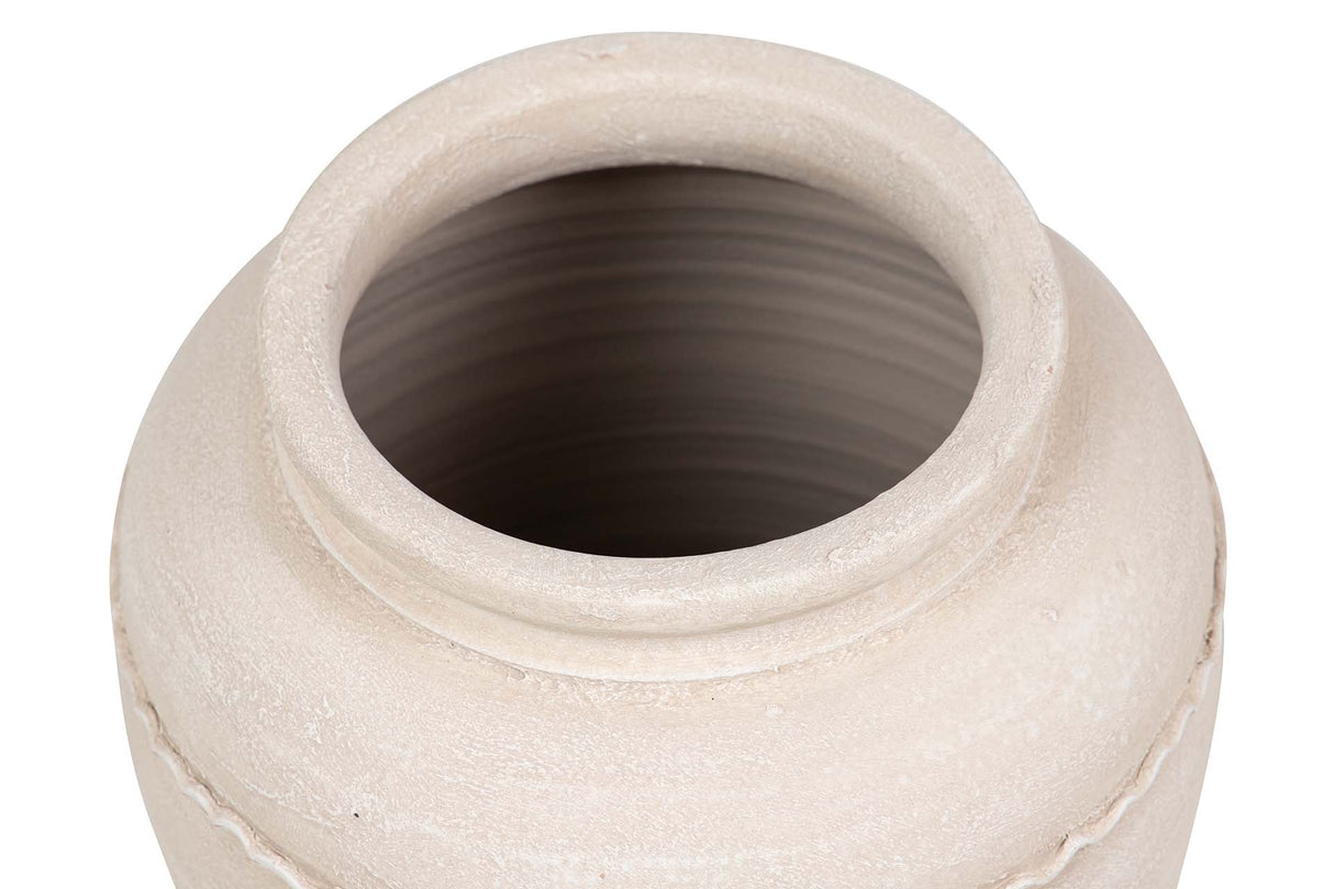 Keramikfloe Beige 27x27x50 cm