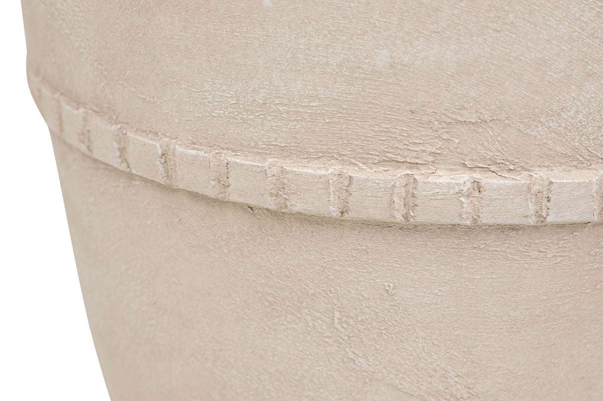 Keramikfloe Beige 27x27x50 cm