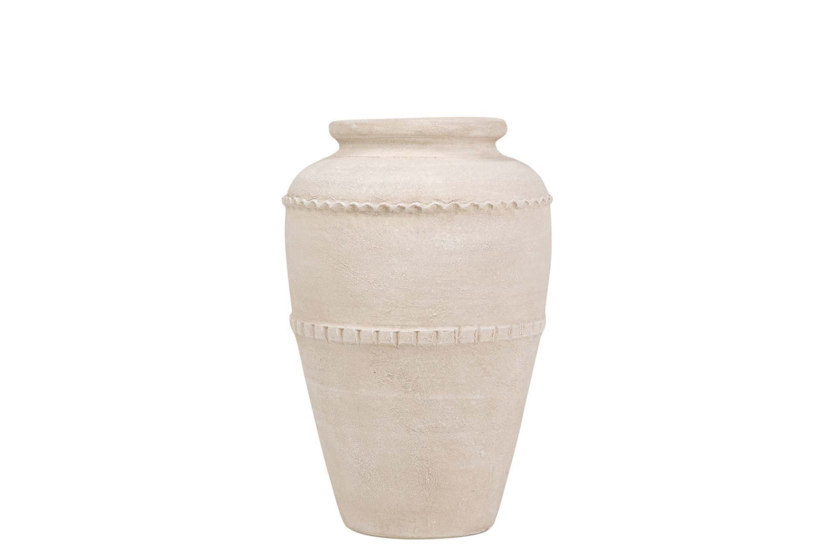 Floe céramique beige 24x24x40 cm