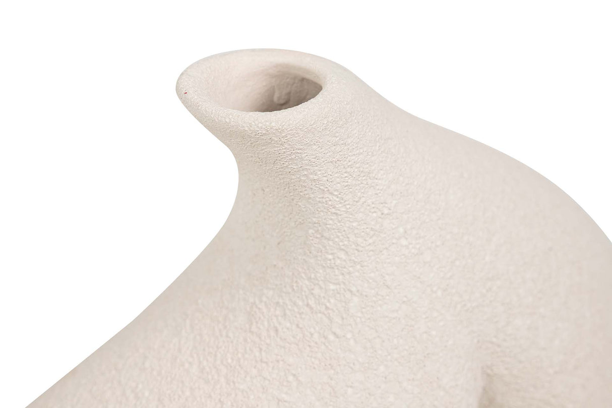 JARRON CERAMICA BEIGE 40x12x32 CM