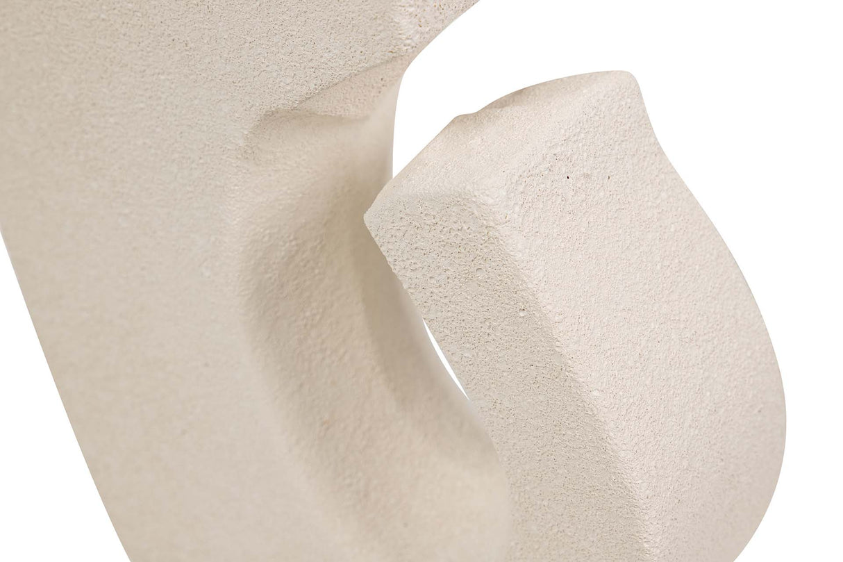 Keramikfloe Beige 19x7x34 cm