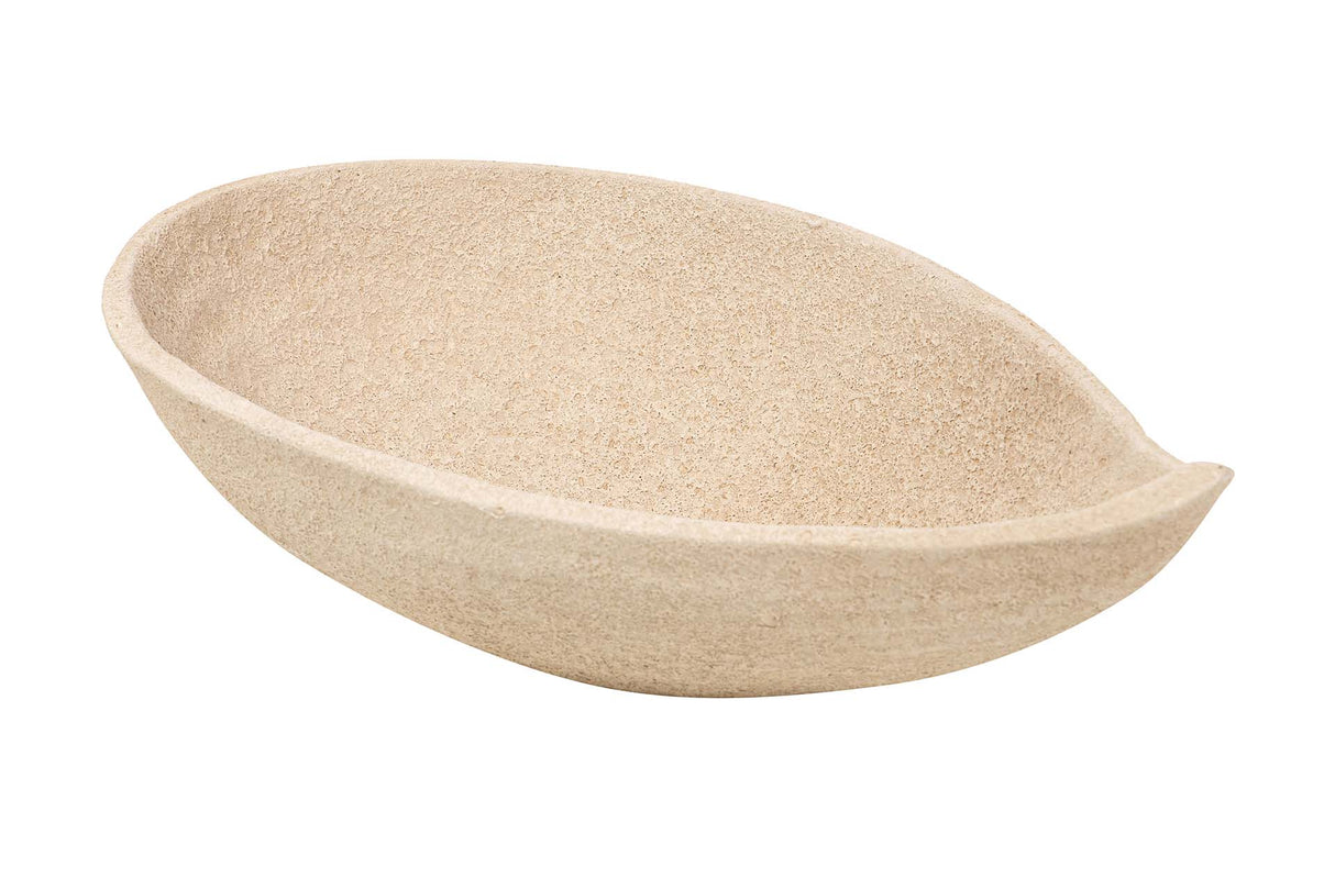 CENTRO DE MESA CERAMICA MARRON 35x20x8 CM