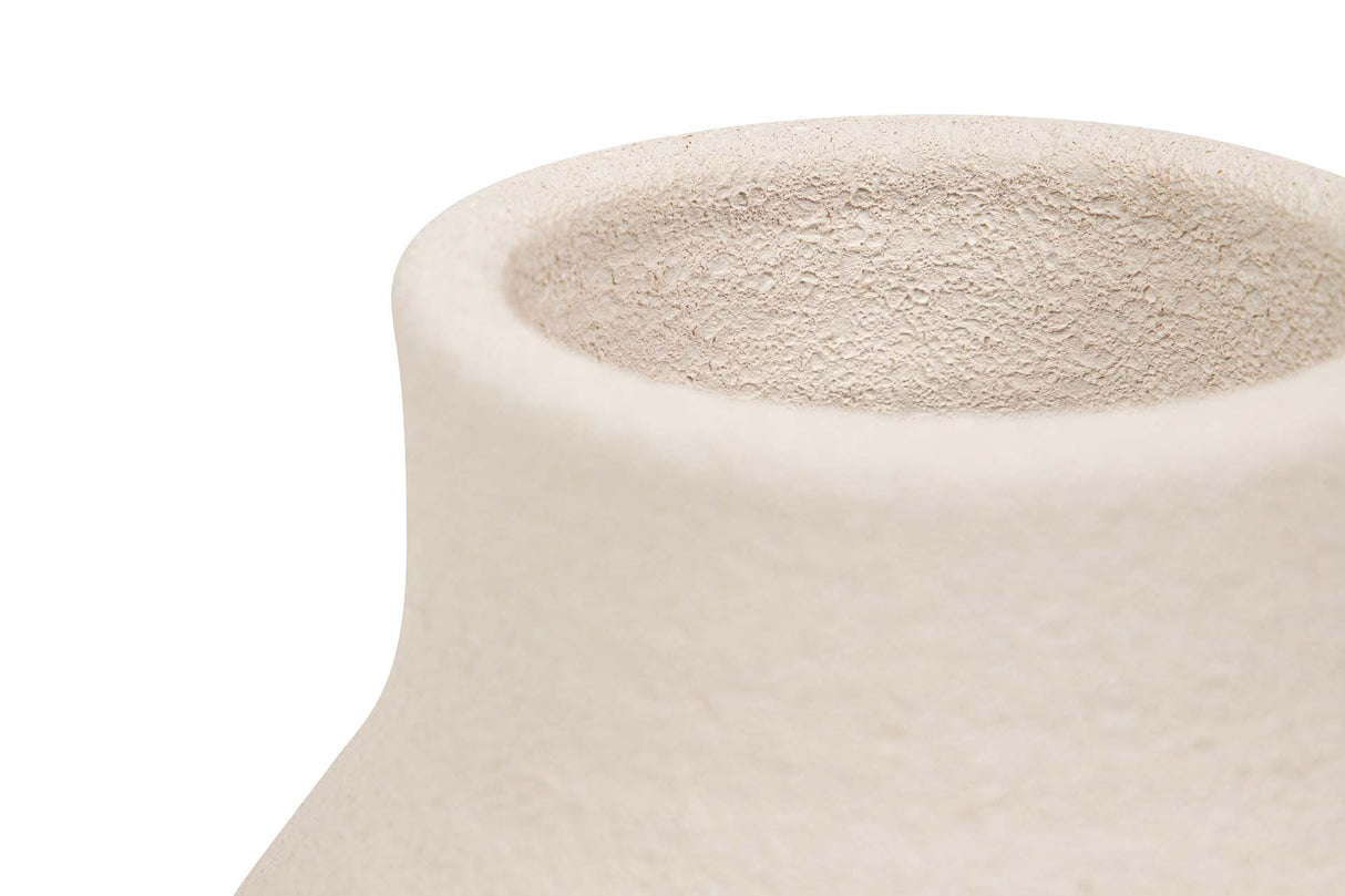 Keramikfloe Beige 22x22x30 cm