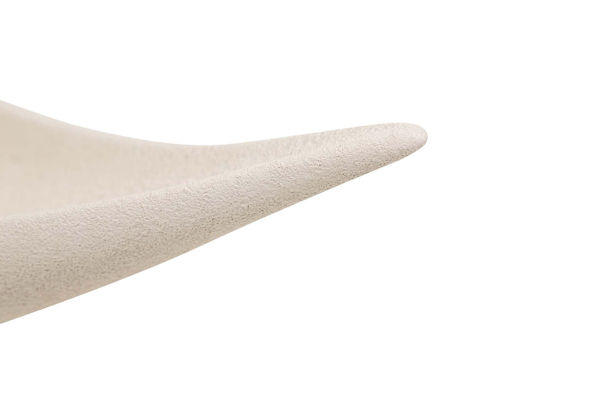 CENTRO DE MESA CERAMICA BEIGE 63x52x12 CM