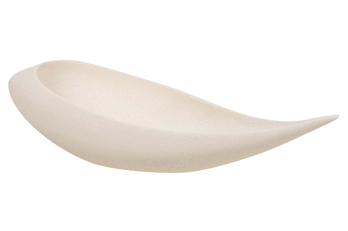 CENTRO DE MESA CERAMICA BEIGE 63x52x12 CM