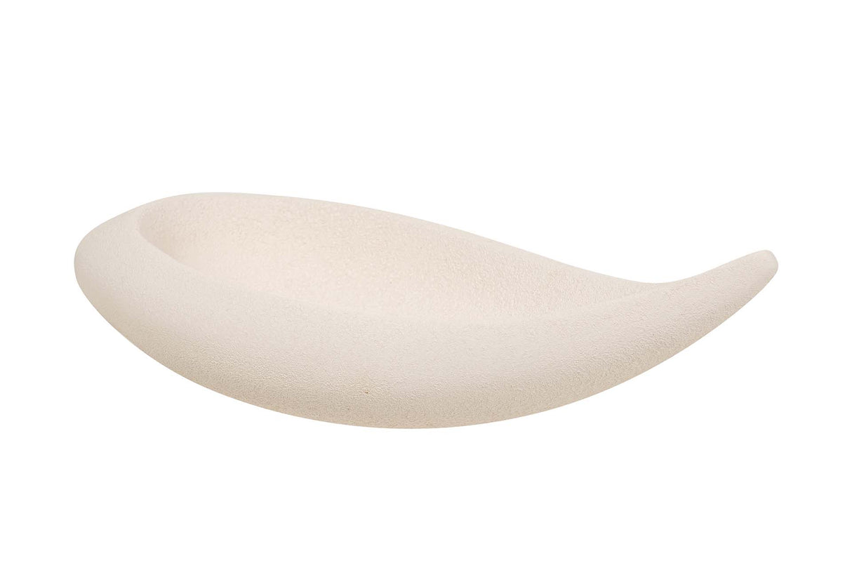 CENTRO DE MESA CERAMICA BEIGE 48x23x40 CM