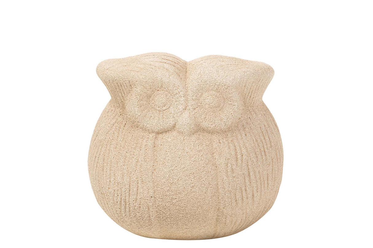 Ceramica Brown Buho 17x17x17 cm