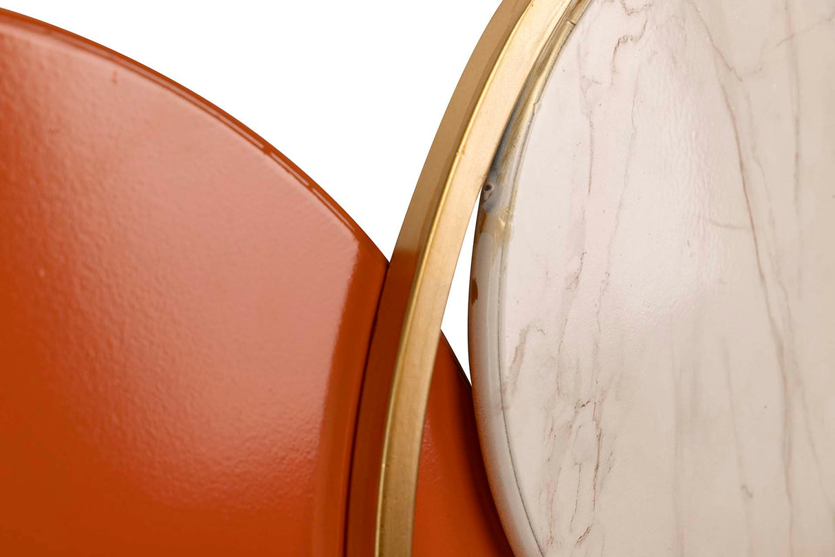 Metallwandverzierung 90x3x55 cm